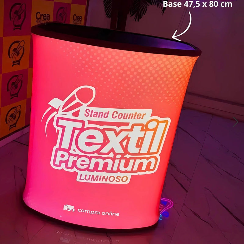 Stand Publicitario Counter Textil Premium