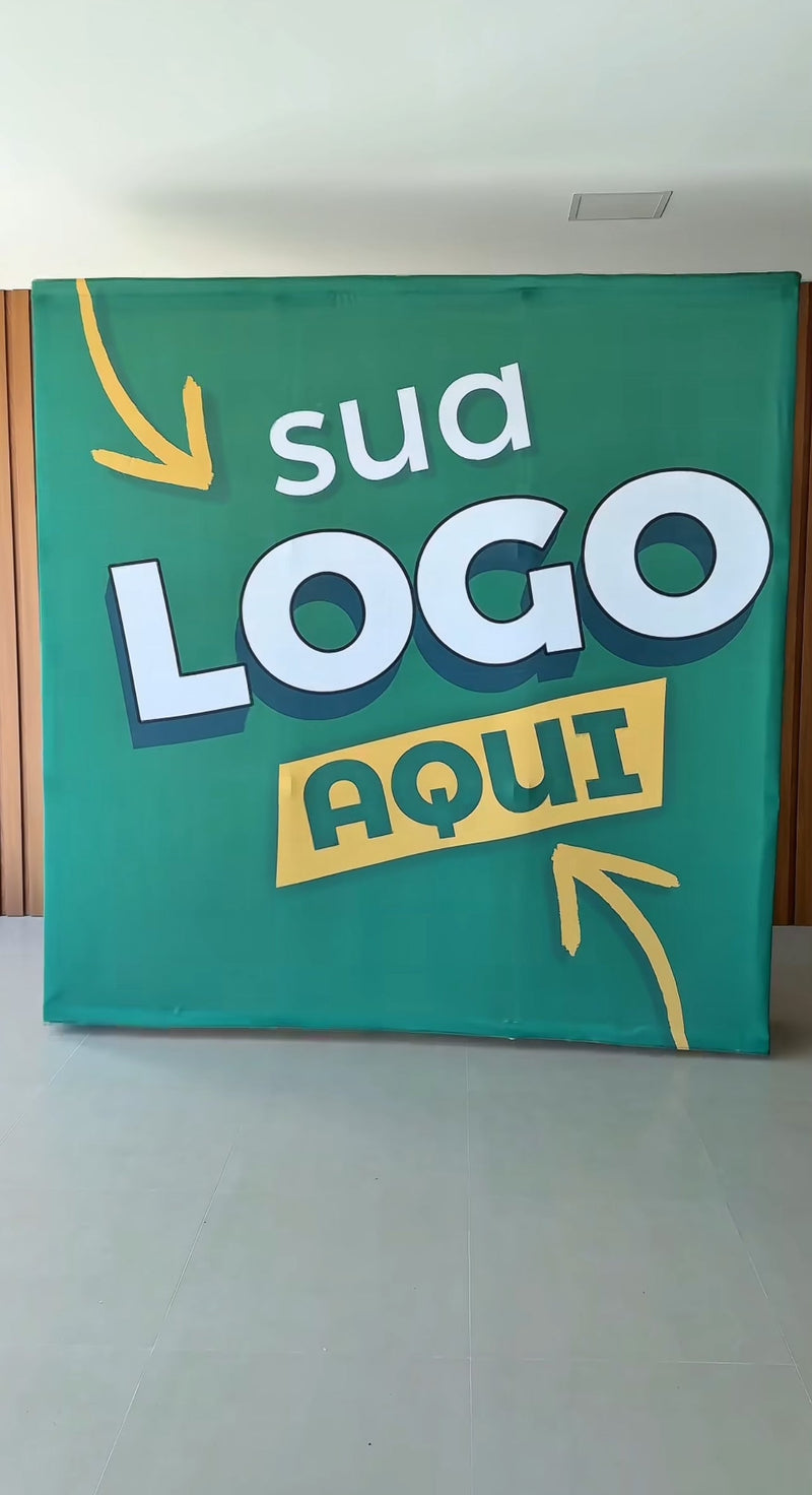 Backdrop Retrátil Personalizado – A Moldura Perfeita para o Seu Evento!